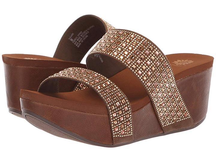 Yellow Box Valara (taupe) Women's Sandals