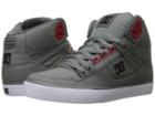 Dc Spartan High Wc Tx (grey/black/red) Men's Shoes
