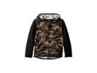 The North Face Kids Surgent Full Zip Hoodie (infant) (new Taupe Green Camouflage Print) Kid's Sweatshirt