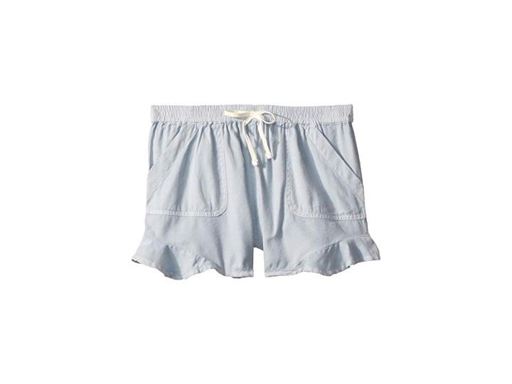 Billabong Kids Mad For Summer Shorts (little Kids/big Kids) (chambray) Girl's Shorts