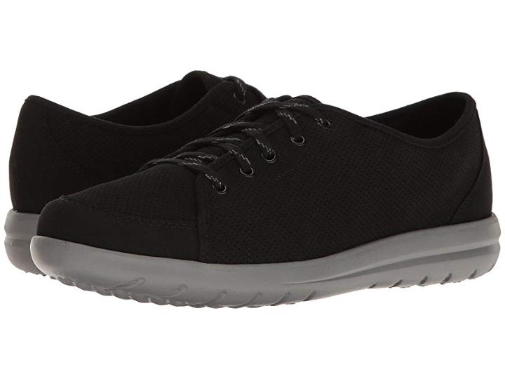 Clarks Jocolin Gia (black Perf Microfiber) Women's Shoes