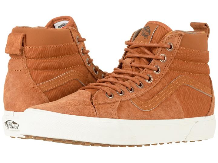 Vans Sk8-hi 46 Mte Dx ((mte) Glazed Ginger/flannel) Skate Shoes