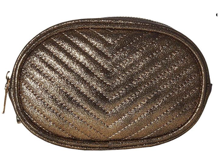 Steve Madden Metallic Belt Bag (gold) Women's Belts