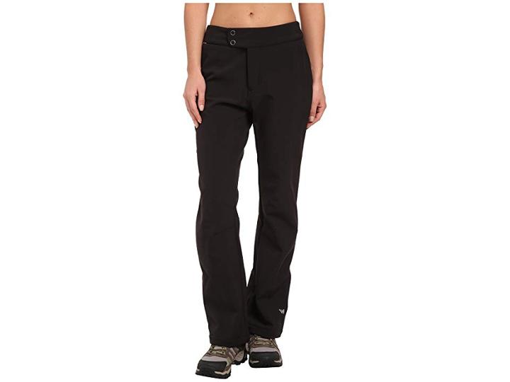 White Sierra Full Moon Softshell Pant (black) Women's Casual Pants