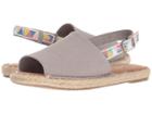 Toms Clara (drizzle Grey Hemp/multi Tribal) Women's Slide Shoes