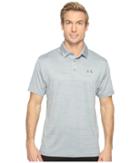Under Armour Golf Ua Playoff Polo (steel/white/graphite) Men's Short Sleeve Knit