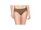 Seafolly Inka Rib Multi Strap Hipster Bottoms (dark Olive) Women's Swimwear