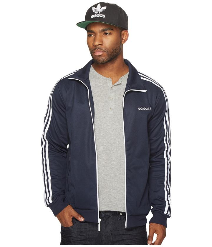 Adidas Originals Beckenbauer Track Jacket (legend Ink) Men's Coat