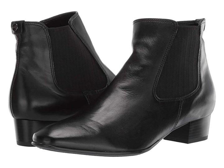 Ara Millicent (black Nappa Soft Smooth Leather) Women's Boots