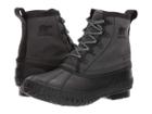 Sorel Cheyanne Ii Short Canvas (black) Men's Waterproof Boots