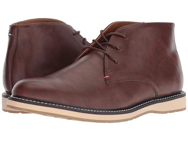 Tommy Hilfiger Lorne (dark Cognac) Men's Shoes