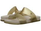 Melissa Shoes Cosmic (gold Glitz/beige) Women's Sandals
