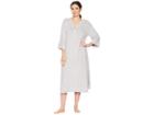 Donna Karan Sweater Jersey Caftan (winter White) Women's Pajama