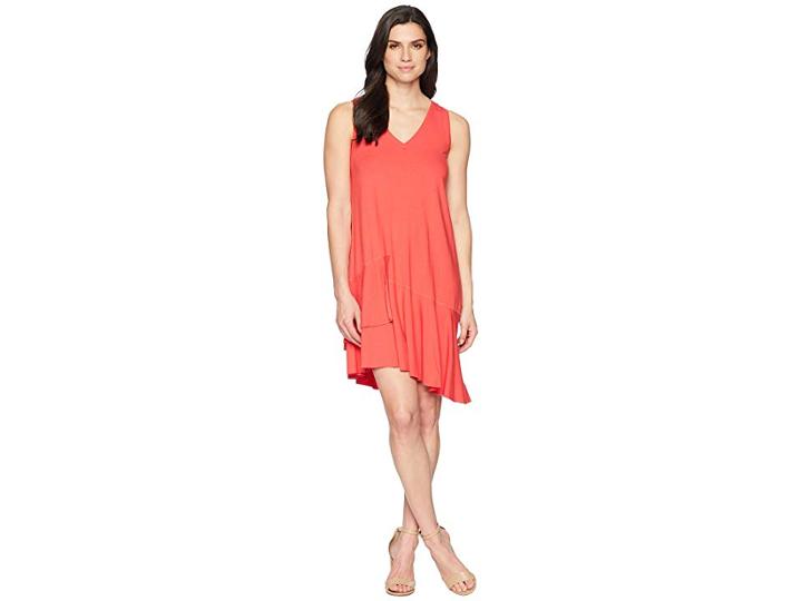 Lilla P Peplum Dress (zinnia) Women's Dress