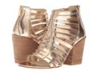 Isola Ianna (warm Gold Mirror Foil) Women's Sandals