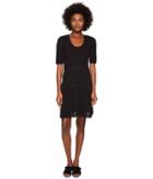 M Missoni Solid Rib Stitch Dress (black 1) Women's Dress
