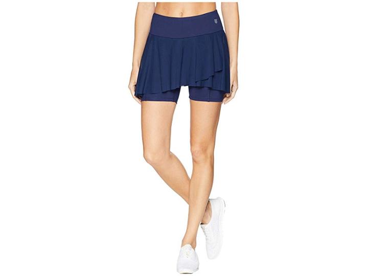 Eleven By Venus Williams Outskirt Shortie (blue Nights) Women's Skort