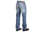 Nautica Relaxed Fit Light Wash Cross Hatch Jean (hoklin Blue) Men's Jeans
