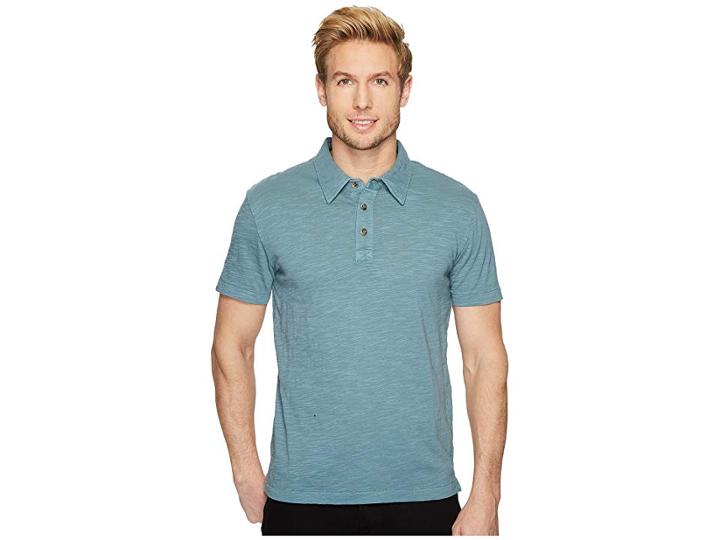 Mod-o-doc Zuma Short Sleeve Polo (oasis) Men's Clothing