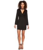 Kensie Viscose Jersey Dress Ksdu7068 (black) Women's Dress
