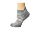 Smartwool Phd(r) Outdoor Light Micro (light Gray) Women's Crew Cut Socks Shoes