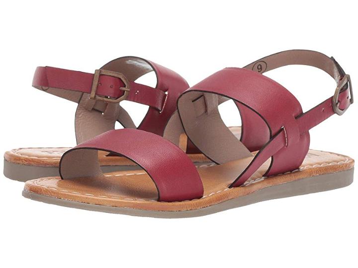 Mia Elina (red Leather) Women's Shoes