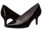 A2 By Aerosoles Anagram (black Patent) Women's 1-2 Inch Heel Shoes