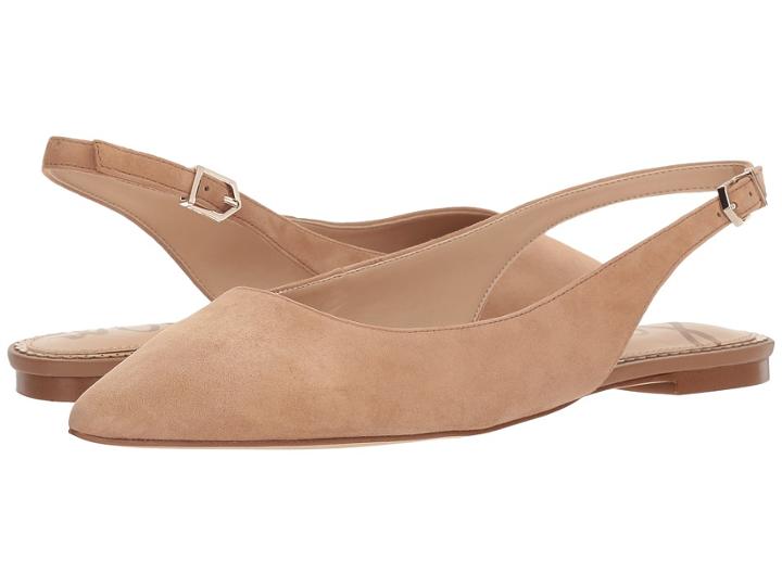 Sam Edelman Raya (golden Carmael Kid Suede Leather) Women's Shoes