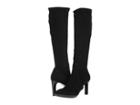 Aquatalia Rhumba Ii (black Stretch Suede) Women's Shoes