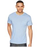 Rvca Ptc 2 Pigment Knit Tee (deja Blue) Men's T Shirt
