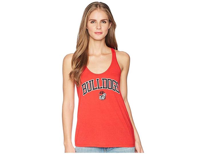 Champion College Georgia Bulldogs Eco(r) Swing Tank Top (scarlet) Women's Sleeveless
