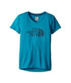The North Face Kids Short Sleeve Reaxion 2.0 Tee (little Kids/big Kids) (algiers Blue) Girl's T Shirt