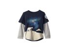 Peek Northern Lights Tee (toddler/little Kids/big Kids) (navy) Boy's T Shirt