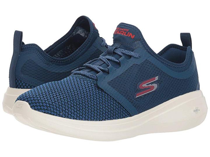 Skechers Performance Go Run Fast 55102 (navy/red) Men's Shoes