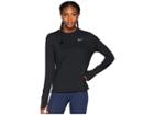 Nike Element Crew Top (black) Women's Long Sleeve Pullover