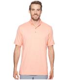 Callaway Extra Soft Heather Polo (salmon Heather) Men's Clothing