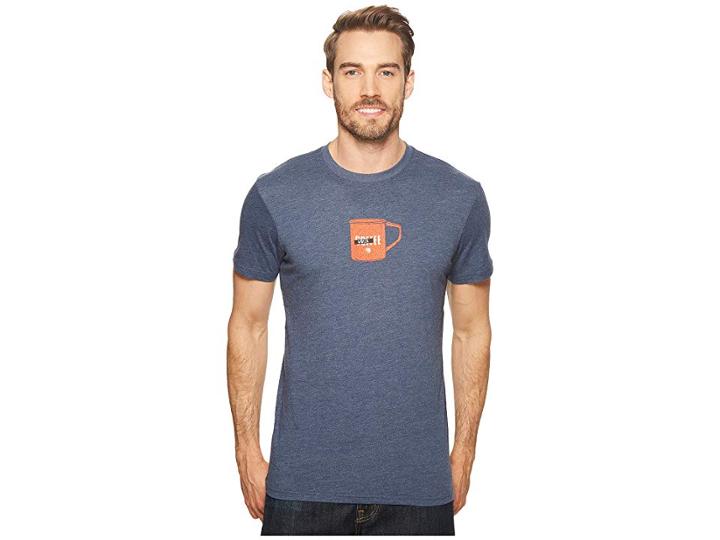 Mountain Hardwear Whiskey Mugtm Short Sleeve Tee (heather Zinc) Men's T Shirt