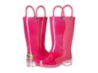 Western Chief Kids Lighted Solid (toddler/little Kid) (pink) Girls Shoes