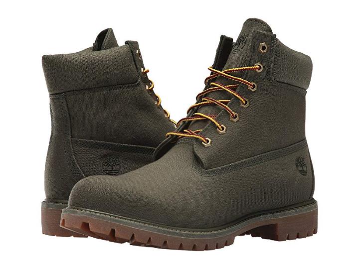 Timberland 6 Premium Fabric Boot (grape Leaf) Men's Lace-up Boots