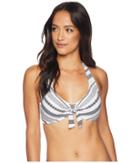 Tommy Bahama Sandbar Underwire Halter W/ Trim (white) Women's Swimwear