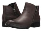 Born Keefe (grey Full Grain) Women's Dress Zip Boots