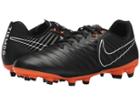 Nike Tiempo Legend 7 Academy Fg (black/total Orange/black/white) Men's Soccer Shoes