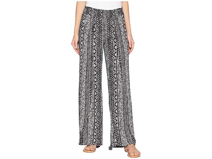 Billabong Wandering Soul Pants (black/white) Women's Casual Pants