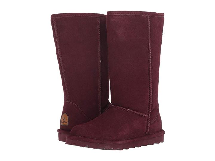 Bearpaw Elle Tall (wine) Women's Shoes