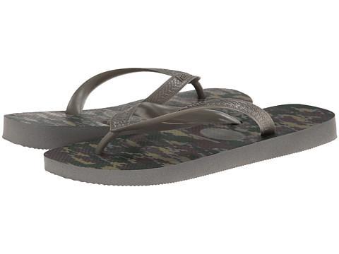 Havaianas Top Camuflada Flip Flops (grey) Men's Sandals