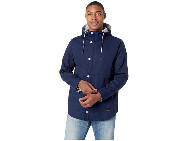 Hurley Mac A Frame Jacket (obsidian) Men's Coat