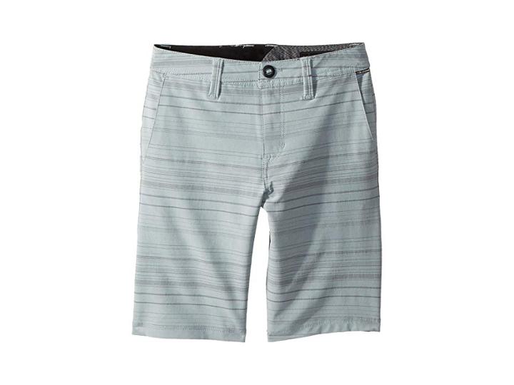 Volcom Kids Frickin Snt Mix Shorts (big Kids) (lead) Boy's Shorts