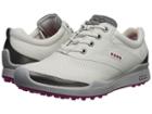 Ecco Golf Biom Golf Hybrid (white/candy) Women's Golf Shoes