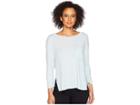 Three Dots Eco Knit Top (cool Mist) Women's Clothing