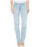 Calvin Klein Jeans Straight Leg Jeans In Pastel Haze Wash (pastel Haze) Women's Jeans